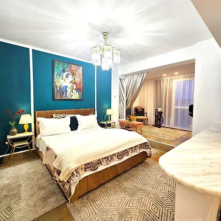 Apartment Attrait L'atelier View&terrace Bukarest